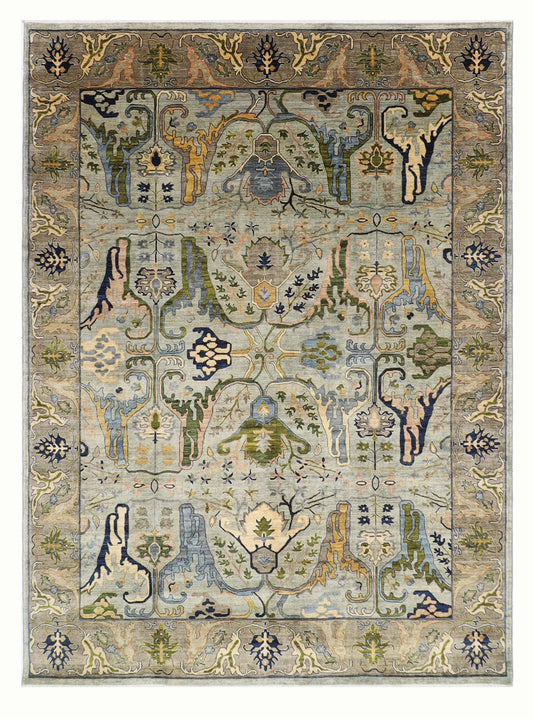 255 x 296 cm | Kawros Fine Quality  Afghan Hand Knotted carpet