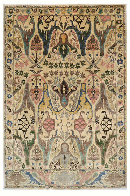 310 x 412 cm | Kawros Fine Quality Area Rug Afghan Hand Knotted Veg Dye Wool carpet