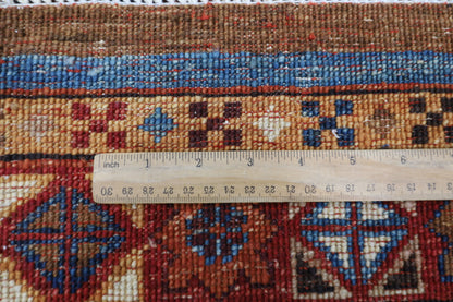 162 x 294 cm | Khorjun Afghan Tribal Hand Knotted Veg Dye Wool carpet