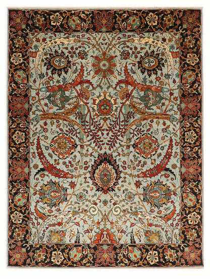 248 x 305 cm | Oriental Bidjar Area Rug Afghan Hand Knotted Veg Dye Wool carpet