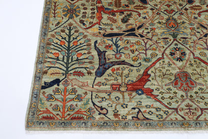 203 x 303 cm | Bidjar Afghan Tribal Hand Knotted Veg Dye Wool carpet