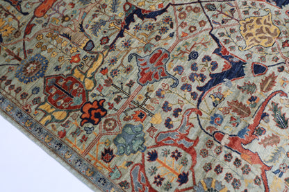 203 x 303 cm | Bidjar Afghan Tribal Hand Knotted Veg Dye Wool carpet