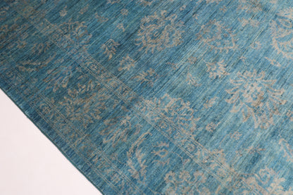 204 x 300 cm | Sultani Afghan Tribal Hand Knotted Veg Dye Wool carpet