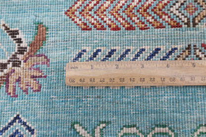 201 x 304 cm | Oriental Gabbeh Area Rug Afghan Hand Knotted Veg Dye Wool carpet