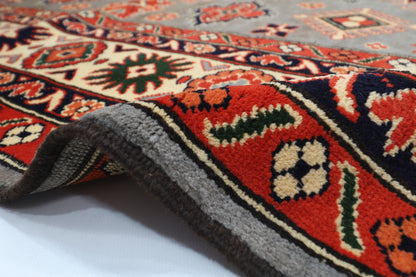 171 x 242 cm | Oriental Kazak Area Rug Afghan Hand Knotted Soft Wool carpet
