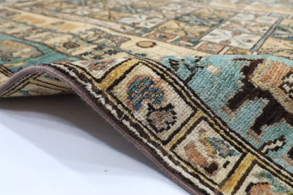 124 x 181 cm | Animal Oriental Area Rug Afghan Hand Knotted Veg Dye Wool carpet