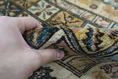 124 x 181 cm | Animal Oriental Area Rug Afghan Hand Knotted Veg Dye Wool carpet