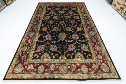 202 x 302 cm | Sultani Afghan Tribal Hand Knotted Veg Dye Wool carpet