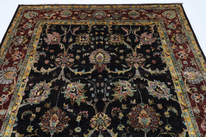 202 x 302 cm | Sultani Afghan Tribal Hand Knotted Veg Dye Wool carpet