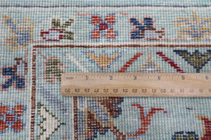 201 x 288 cm | Sultani Afghan Tribal Hand Knotted Veg Dye Wool carpet