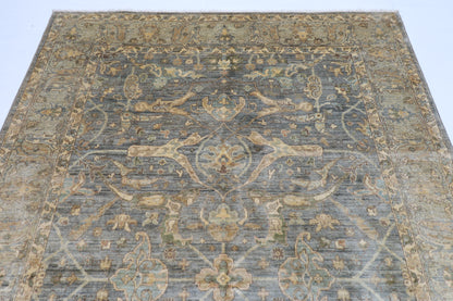 181 x 272 cm | Bidjar Afghan Tribal Hand Knotted Veg Dye Wool carpet