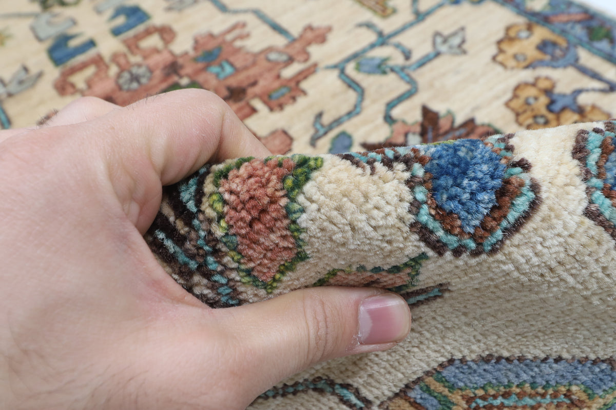 80 x 350 cm | Bidjar Runner Design Hand Knotted Veg Dye Wool Afghan Carpet