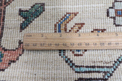 80 x 350 cm | Bidjar Runner Design Hand Knotted Veg Dye Wool Afghan Carpet