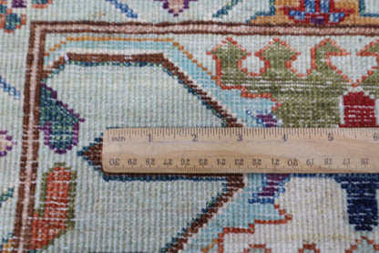 208 x 299 cm | Baluch Afghan Tribal Hand Knotted Veg Dye Wool carpet