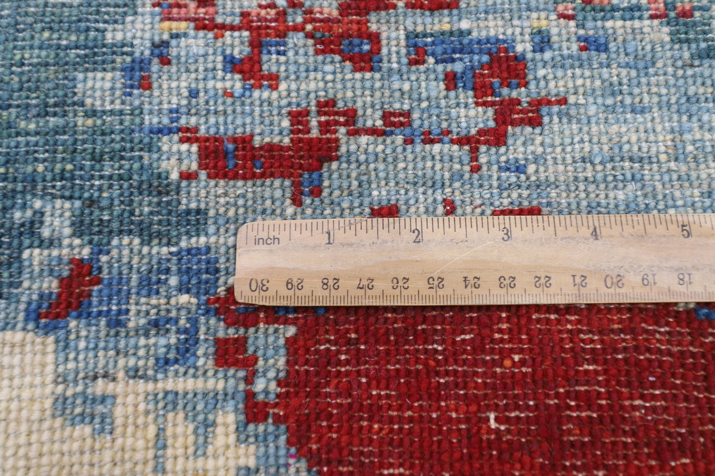156 x 207 cm |  Mamluk Abstract Oriental Area Rug Afghan Hand Knotted Veg Dye Wool carpet