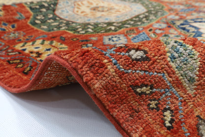 84 x 345 cm | mamluk Runner Design Hand Knotted Veg Dye Wool Afghan Carpet