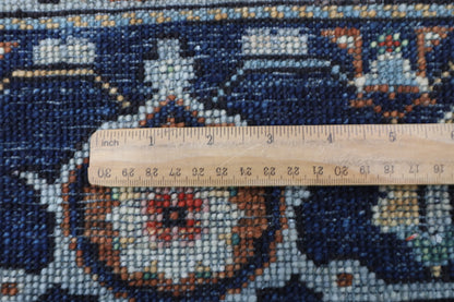 185 x 271 cm | Bidjar Blue Oriental Area Rug Afghan Hand Knotted Veg Dye Wool carpet