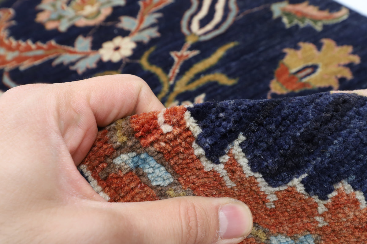 76 x 388 cm | Suzani Runner Design Hand Knotted Veg Dye Wool Afghan Carpet
