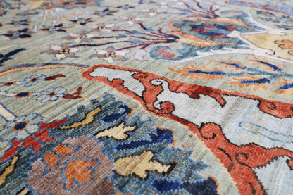 169 x 237 cm | Kawros Oriental Area Rug Afghan Hand Knotted Veg Dye Wool carpet