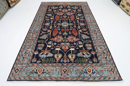 200 x 303 cm | Oriental Afghan Tribal Hand Knotted Veg Dye Wool carpet