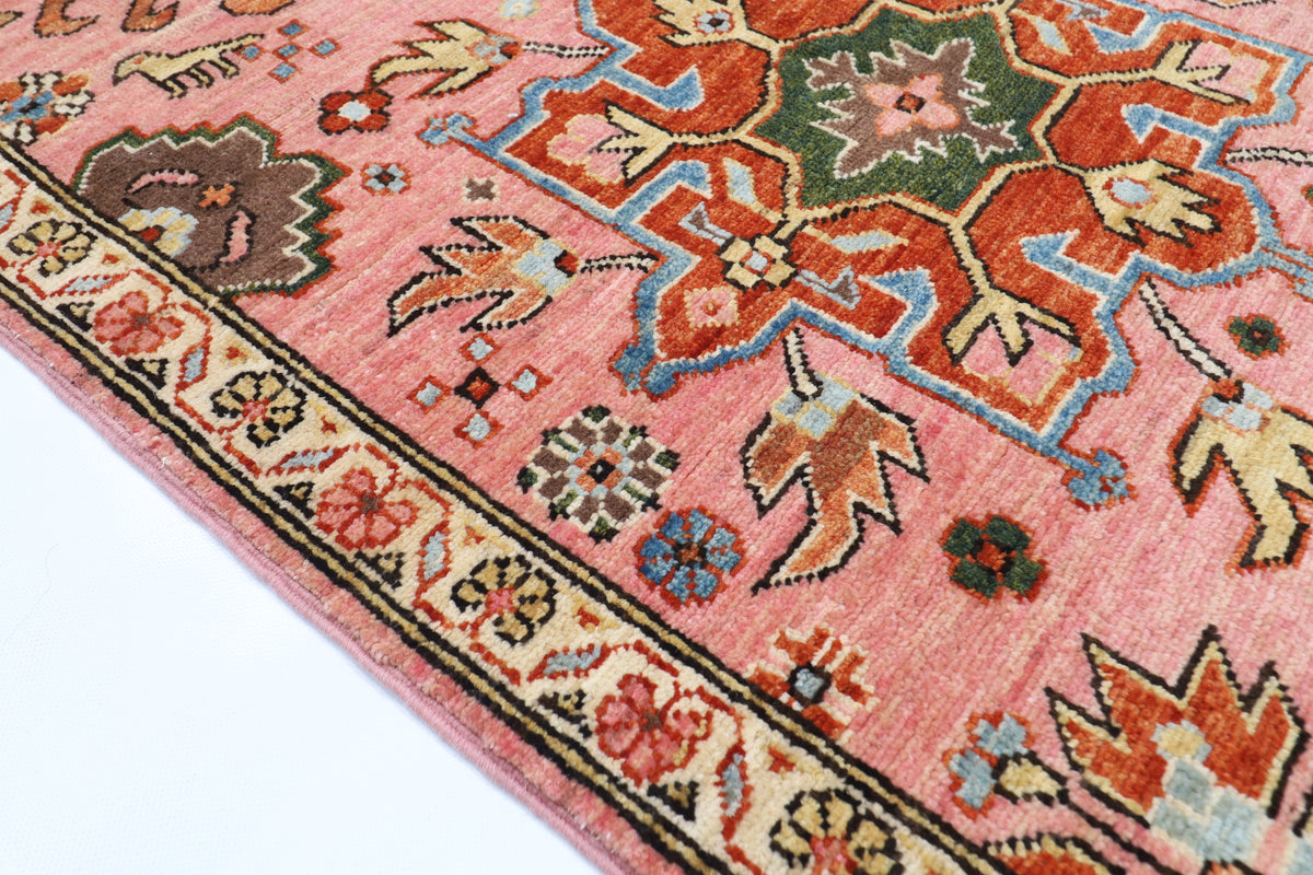 77 x 246 cm | Waziri Runner Design Hand Knotted Veg Dye Wool Afghan Carpet