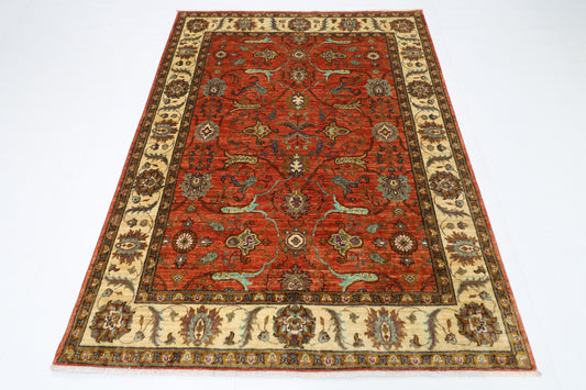 151 x 199 cm | Bidjar Afghan Tribal Hand Knotted Veg Dye Wool carpet