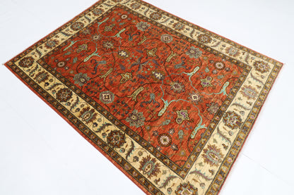 151 x 199 cm | Bidjar Afghan Tribal Hand Knotted Veg Dye Wool carpet