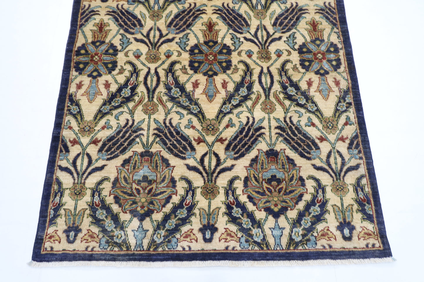 121 x 185 cm | Suzani Oriental Area Rug Afghan Hand Knotted Veg Dye Wool carpet