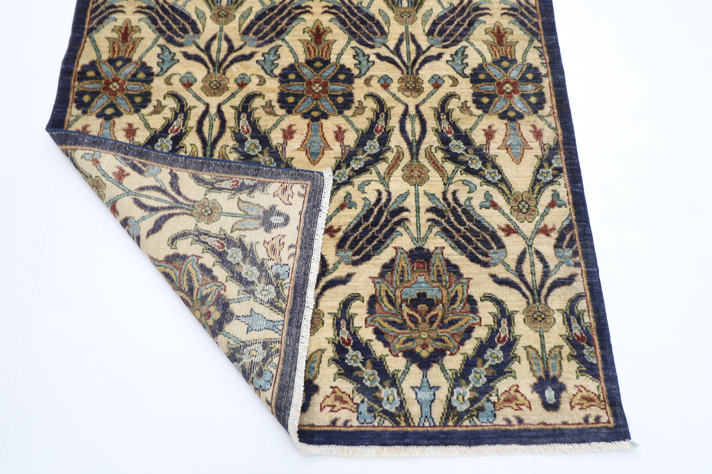121 x 185 cm | Suzani Oriental Area Rug Afghan Hand Knotted Veg Dye Wool carpet