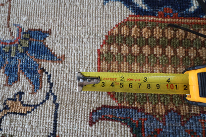 418 x 696 cm | Large Sultani Design Hand Knotted Wool Afghan Carpet