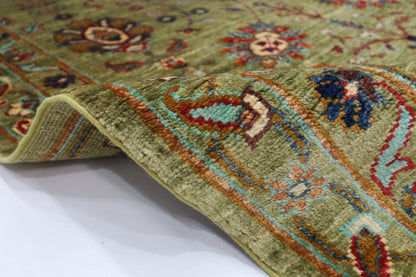 117 x 182 cm | Sultani Afghan Tribal Hand Knotted Veg Dye Wool carpet