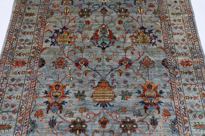 170 x 241 cm | Sultani Afghan Tribal Hand Knotted Veg Dye Wool carpet