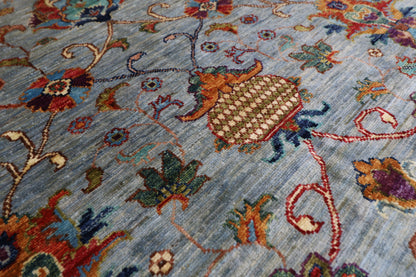 170 x 241 cm | Sultani Afghan Tribal Hand Knotted Veg Dye Wool carpet