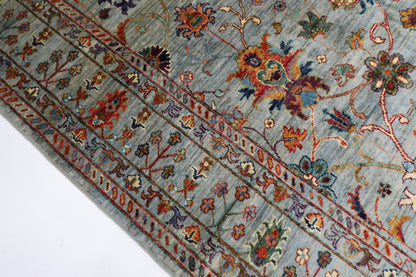 170 x 241 cm | Sultani Afghan Tribal Hand Knotted Veg Dye Wool carpet