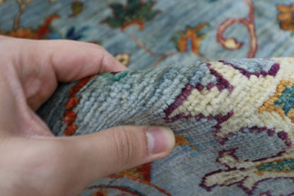 170 x 241 cm | Sultani Afghan Tribal Hand Knotted Veg Dye Wool carpet