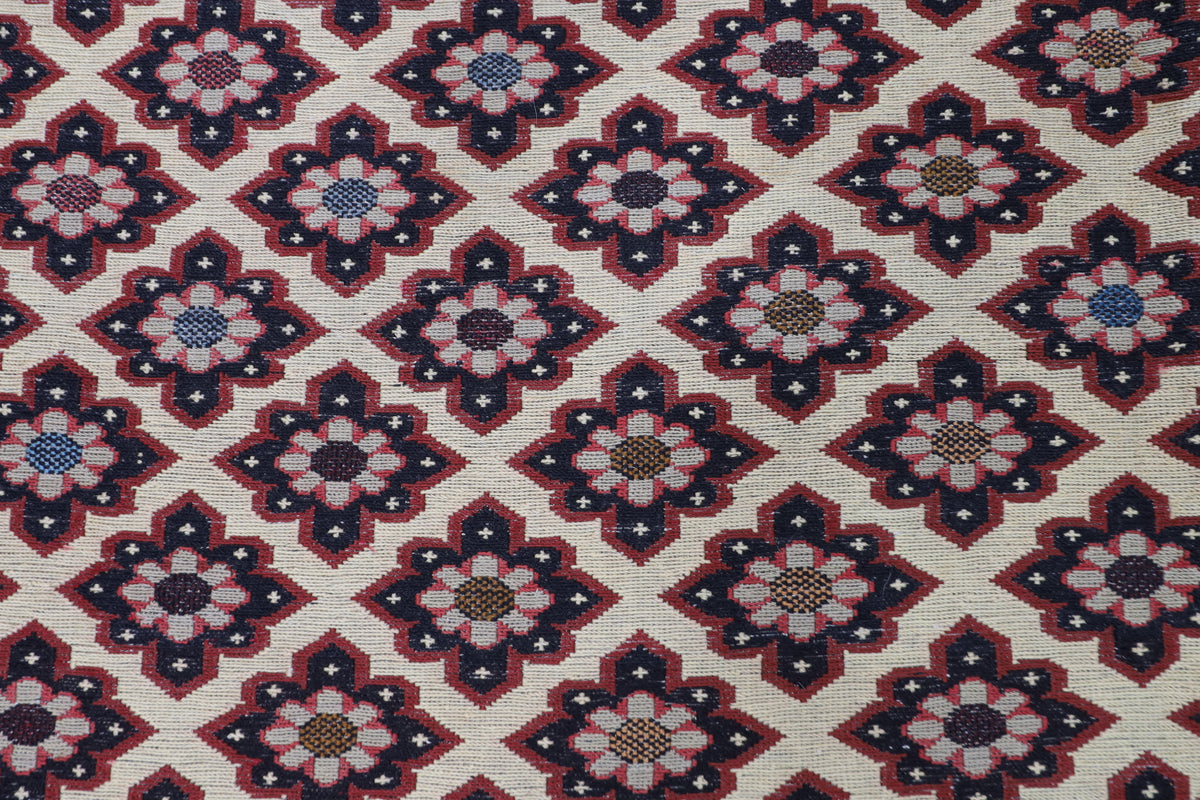 199 x 291 cm | Alfombra Kilm Multicolor de Lana Tradicional Oriental Tejida a Mano