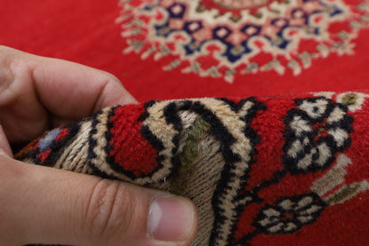199 x 291 cm | Alfombra Kilm Multicolor de Lana Tradicional Oriental Tejida a Mano