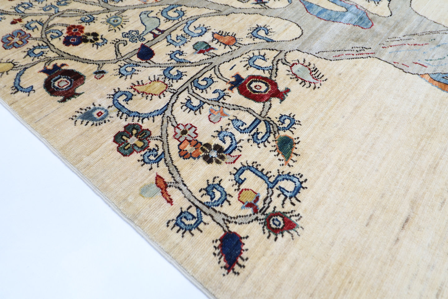 154 x 202 cm | Gabbeh Afghan Tribal Hand Knotted Veg Dye Wool carpet
