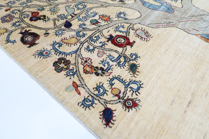 154 x 202 cm | Gabbeh Afghan Tribal Hand Knotted Veg Dye Wool carpet