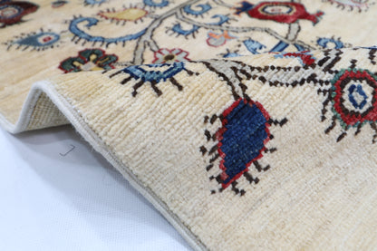 154 x 202 cm | Gabbeh Afghan Tribal Hand Knotted Veg Dye Wool carpet