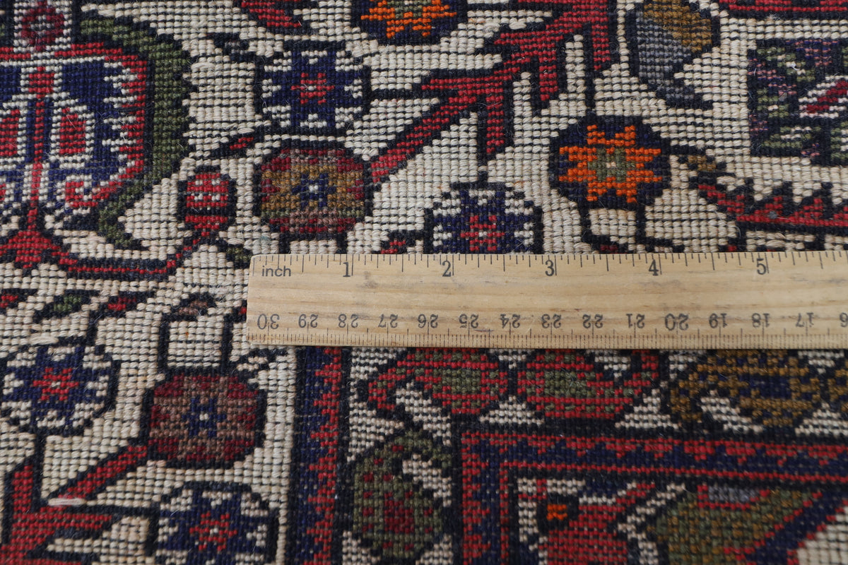 199 x 291 cm | Alfombra Kilm Multicolor de Lana Tradicional Oriental Tejida a Mano
