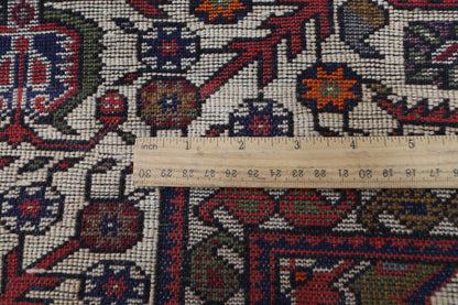 199 x 291 cm | Alfombra Kilm Multicolor de Lana Tradicional Oriental Tejida a Mano