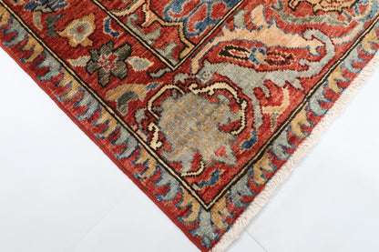100 x 147 cm | Alfombra Oriental Mamluk Azul Afgano Anudada a Mano Lana Teñida con Tintes Vegetales
