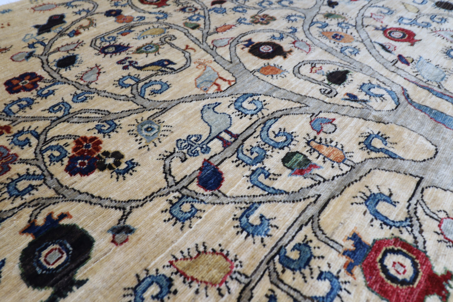 156 x 195 cm | Gabbeh Afghan Tribal Hand Knotted Veg Dye Wool carpet