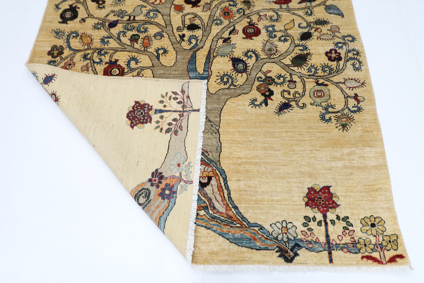 156 x 195 cm | Gabbeh Afghan Tribal Hand Knotted Veg Dye Wool carpet