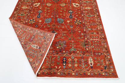 203 x 299 cm | Sultani Oriental Area Rug Afghan Hand Knotted Veg Dye Wool carpet