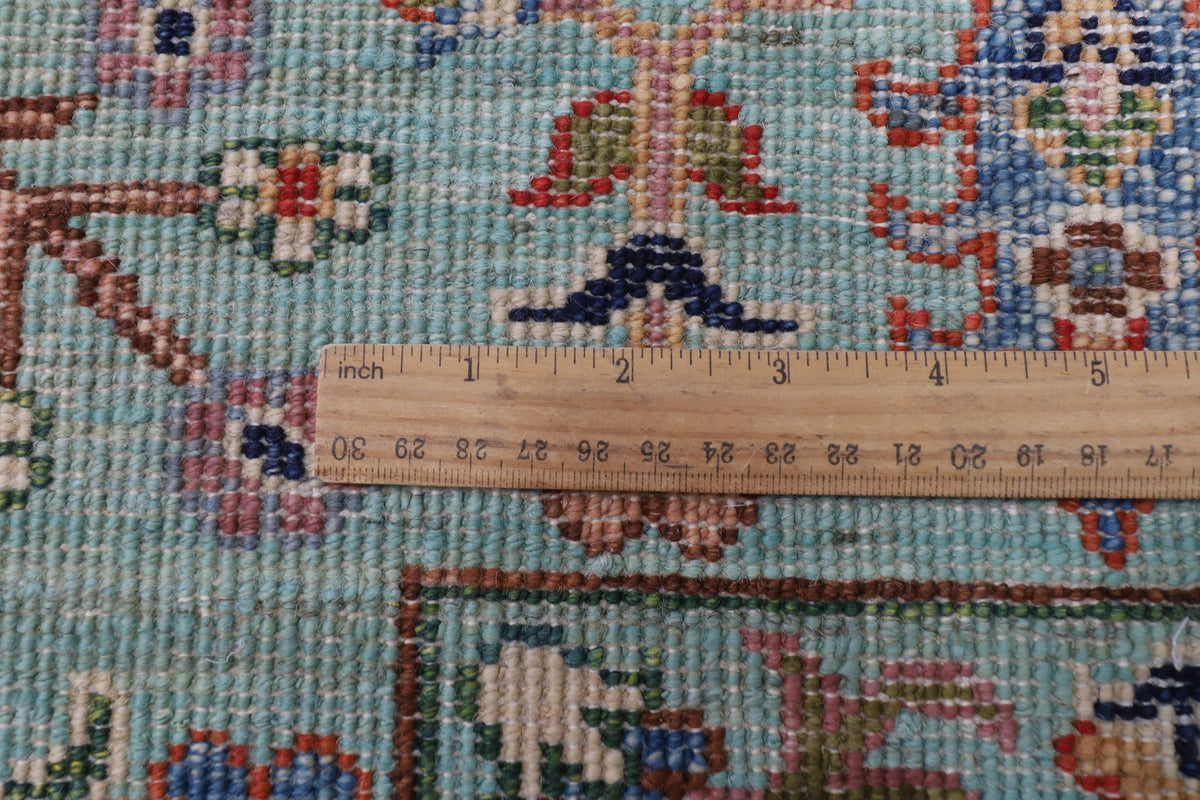 101 x 150 cm | Floral Oriental Afghan Hand Knotted Wool carpet