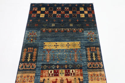 80 x 290 cm | Khorjun Animal Afghan Tribal Hand Knotted Veg Dye Wool Runner