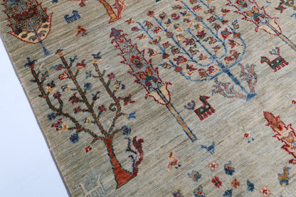 98 x 149 cm | Landscaper Oriental Afghan Hand Knotted Wool carpet