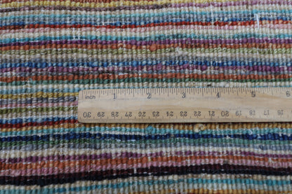 85 x 183 cm | Gabbeh Afghan Tribal Hand Knotted Veg Dye Wool Runner